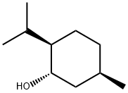 2α-イソプロピル-5α-メチル-1β-シクロヘキサノール 化學(xué)構(gòu)造式