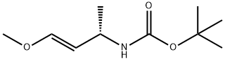 Carbamic acid, [(1S,2E)-3-methoxy-1-methyl-2-propenyl]-, 1,1-dimethylethyl Struktur