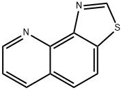 Thiazolo[5,4-h]quinoline (8CI,9CI) Struktur