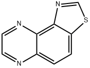 Thiazolo[4,5-f]quinoxaline (8CI,9CI) Struktur