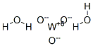 TUNGSTENOXIDEDIHYDRATE Struktur