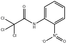 2,2,2-Trichloro-N-(2-nitrophenyl)acetamide Struktur