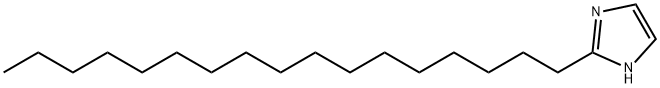 2-HEPTADECYLIMIDAZOLE Structure