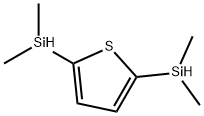 2,5-BIS(DIMETHYLSILYL)THIOPHENE Struktur