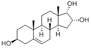 5-Androsten-3beta,16alpha,17alpha-triol Struktur