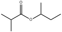 1-methylpropyl isobutyrate Struktur