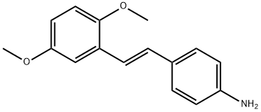 25DIMETHOXY4AMINOSTILBENE Struktur