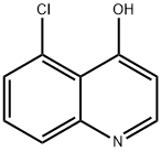 5-chloroquinolin-4-ol Struktur