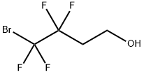 4-BROMO-3,3,4,4-TETRAFLUORO-1-BUTANOL Structure