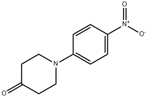 4-Piperidinone, 1-(4-nitrophenyl)- Struktur