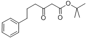 BETA-OXO-BENZENEHEXANOIC ACID 1,1-DIMETHYLETHYL ESTER Struktur