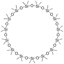 TRIACONTAMETHYLCYCLOPENTADECASILOXANE Struktur