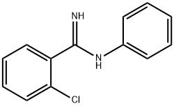 o-Chloro-N-phenylbenzamidine Struktur