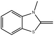 2,3-DIHYDRO-3-METHYL-2-METHYLENEBENZOTHIAZOLE� Struktur