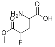 5-methyl 4-fluoroglutamate  Struktur