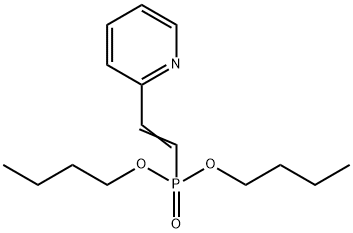 [2-(2-Pyridyl)ethenyl]phosphonic acid dibutyl ester Struktur