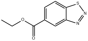 ETHYL BENZO[D][1,2,3]THIADIAZOLE-5-CARBOXYLATE Struktur