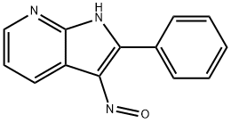 3-Nitroso-2-phenyl-1H-pyrrolo[2,3-b]pyridine Struktur