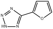 5-(2-FURANYL)-1H-TETRAZOLE Struktur