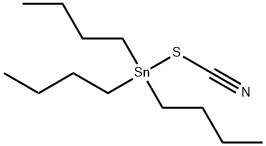 tributylthiocyanatostannane  Struktur