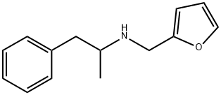 N-Furfuryl-α-methylbenzeneethanamine Struktur