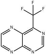 4-Trifluoromethylpteridine Struktur