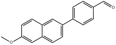 4-(6-Methoxynaphthalen-2-yl)benzaldehyde Struktur