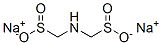 disodium iminodimethanesulphinate  Struktur