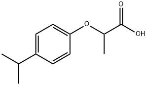 2-(4-ISOPROPYLPHENOXY)PROPANOIC ACID Struktur