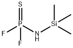 (Trimethylsilylamino)difluorophosphine sulfide Struktur