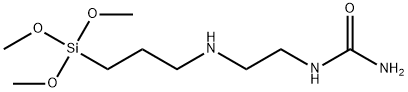 [2-[[3-(trimethoxysilyl)propyl]amino]ethyl]urea  Struktur