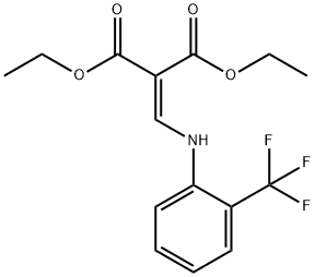 2-((2-TRIFLUOROMETHYLPHENYLAMINO)METHYLENE)MALONIC ACID DIETHYL ESTER