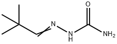 2,2-Dimethylpropanal carbamoyl hydrazone Struktur