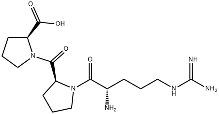 H-ARG-PRO-PRO-OH SULFATE SALT Struktur