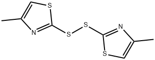 2,2'-DITHIOBIS(4-METHYLTHIAZOLE) Structure