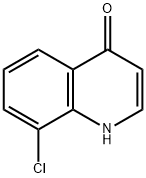 8-CHLORO-1,4-DIHYDROQUINOLIN-4-ONE Struktur