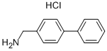 C-BIPHENYL-4-YL-METHYLAMINE HYDROCHLORIDE Struktur