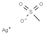 Silver mesylate Struktur