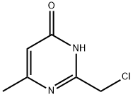 2-(CHLOROMETHYL)-6-METHYLPYRIMIDIN-4-OL Struktur