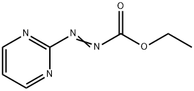 Diazenecarboxylic  acid,  2-pyrimidinyl-,  ethyl  ester  (9CI) Struktur