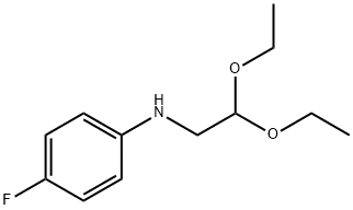 N-(2,2-DIETHOXYETHYL)-4-FLUOROANILINE Struktur