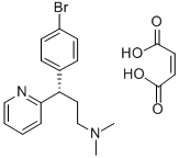 DEXBROMPHENIRAMINE MALEATE Struktur