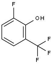 Phenol,  2-fluoro-6-(trifluoromethyl)- Struktur