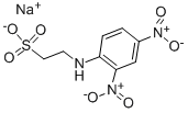 2,4-DINITROPHENYLTAURINE SODIUM SALT Struktur