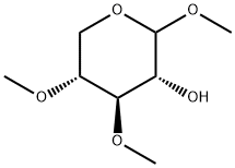 Methyl 3,4-di-O-methylxyloside Struktur