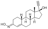 norethisterone-3-oxime Struktur