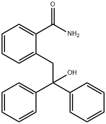 2-(2-Hydroxy-2,2-diphenylethyl)benzamide Struktur