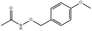 Acetamide, N-((4-methoxyphenyl)methoxy)- Struktur