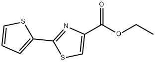 ETHYL 2-(2-THIENYL)-1,3-THIAZOLE-4-CARBOXYLATE Struktur