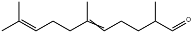 2,6,10-trimethylundeca-5,9-dienal  Struktur